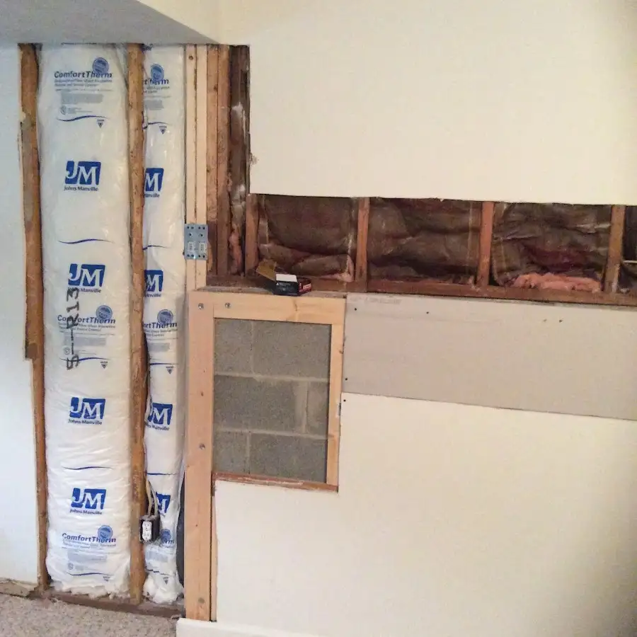 Wall insulation replacement during Odor Removal & Deodorization in Youngtown